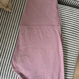 lululemon light pink align leggings 28 inch